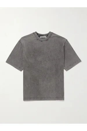 Acne Studios Extorr Logo-Appliquéd Garment-Dyed Cotton-Jersey T-Shirt - Men - - XS