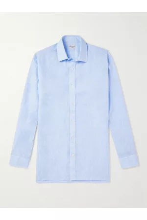 Charvet Linen Shirt - Men - - EU 39