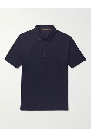 Loro Piana Linen-Jersey Polo Shirt - Men - - XL