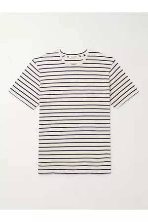 NILI LOTAN Pierre Striped Cotton-Jersey T-Shirt - Men - - S