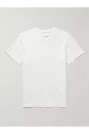 NILI LOTAN Bradley Cotton-Jersey T-Shirt - Men - - XL