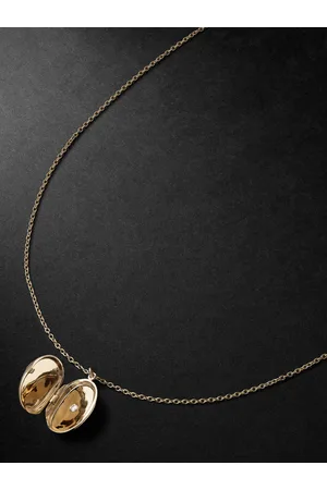 PATTARAPHAN Neo Pritsana 14-Karat Diamond Locket Necklace - Men