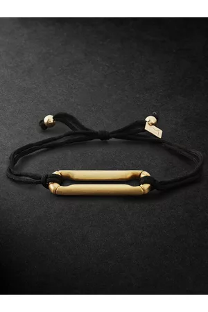 Lauren Rubinski Gold Cord Bracelet - Men