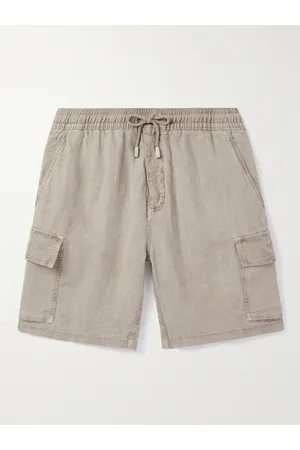 Vilebrequin Baie Straight-Leg Linen Drawstring Cargo Shorts - Men - - XXXL