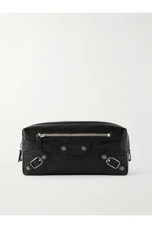 Balenciaga Le Cagole Textured-Leather Pouch - Men