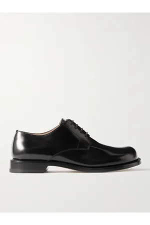 Loewe Terra Glossed-Leather Derby Shoes - Men - - EU 42