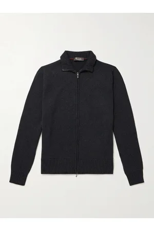 Loro Piana Cashmere Zip-Up Sweater - Men - - IT 48