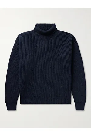 Loro Piana Ribbed Cashmere and Mohair-Blend Rollneck Sweater - Men - - IT 58
