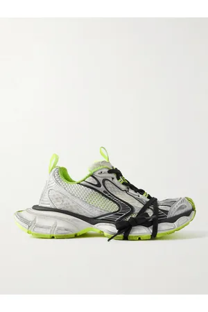 Balenciaga 3XL Distressed Mesh and Rubber Sneakers - Men - - EU 41