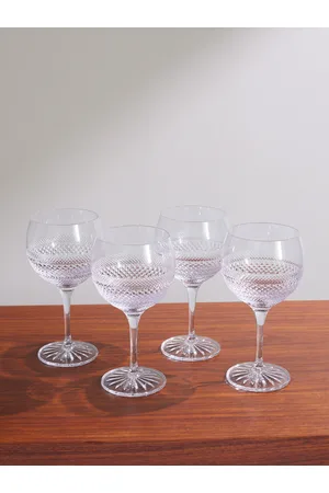 SOHO Huxley Set of Four Crystal Gin Glasses - Men