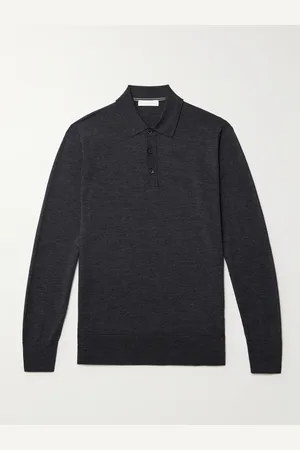 Mr P. Merino Wool Polo Shirt - Men - - M
