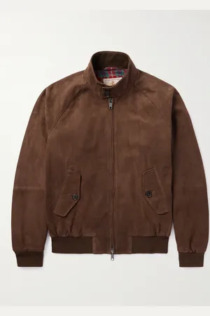 Baracuta G9 Suede Harrington Jacket - Men - - UK/US 46