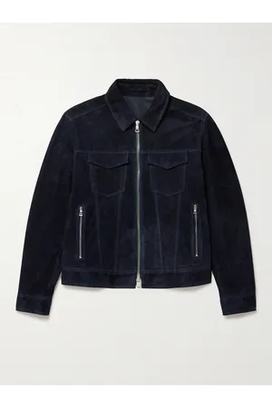 Mr P. Suede Trucker Jacket - Men - - L