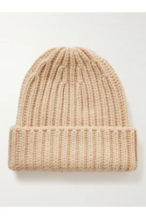 Stoffa Watch Ribbed Cashmere Beanie - Men