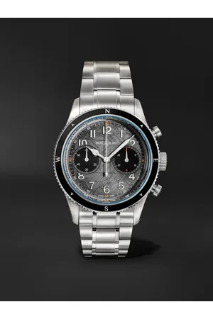 Montblanc 1858 0 Oxygen The 8000 Automatic Chronograph 42mm Stainless Steel Watch, Ref. No. 130983 - Men