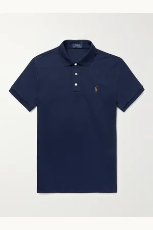 Ralph Lauren Slim-Fit Pima Cotton-Jersey Polo Shirt - Men - - S