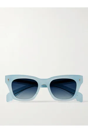 JACQUES MARIE MAGE Dealan Square-Frame Acetate Sunglasses - Men