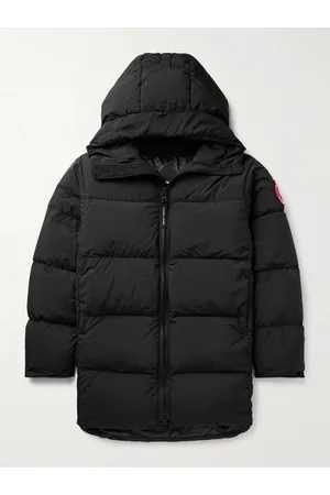 Canada Goose Lawrence Logo-Appliquéd Quilted Enduraluxe® Hooded Down Jacket - Men - - XS