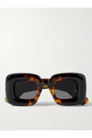 Loewe Inflated Square-Frame Acetate Sunglasses - Men