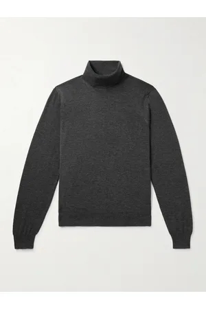 Tom Ford Slim-Fit Cashmere and Silk-Blend Rollneck Sweater - Men - - IT 50