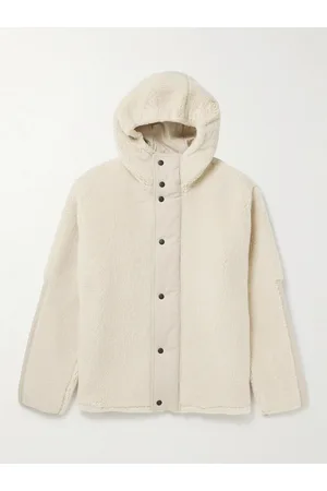 Loro Piana Shell-Trimmed Cashmere and Silk-Blend Fleece Jacket - Men - - M
