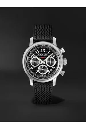 Chopard Mille Miglia Classic Automatic Chronograph 40.5mm Stainless Steel and Rubber Watch, Ref. No. 168619-3001 - Men