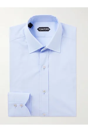 Tom Ford Cotton-Poplin Shirt - Men - - EU 40
