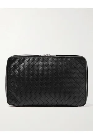 Bottega Veneta Intrecciato Leather Shirt Holder - Men