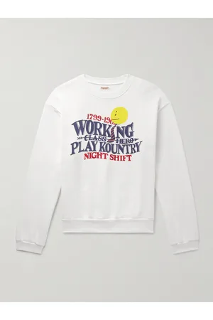 KAPITAL Printed Cotton-Jersey Sweatshirt - Men - - 3