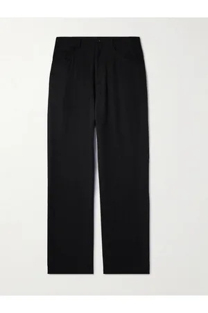 Balenciaga Straight-Leg Lyocell-Poplin Trousers - Men - - IT 46
