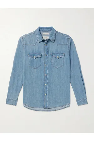 Nudie Jeans George Denim Western Shirt - Men - - XS