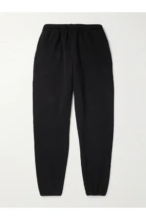 Les Tien Tapered Garment-Dyed Cotton-Jersey Sweatpants - Men - - S