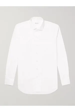 Loro Piana André Cotton-Poplin Shirt - Men - - XXL