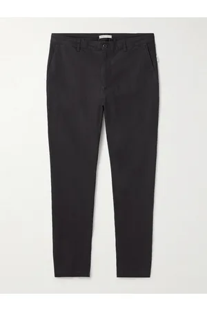 ONIA Traveller Tapered Cotton-Blend Trousers - Men - - UK/US 34
