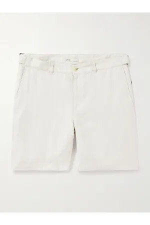 ONIA Straight-Leg Linen Shorts - Men - - UK/US 30