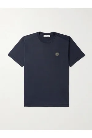 Stone Island Logo-Appliquéd Cotton-Jersey T-Shirt - Men - - XXL