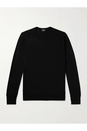 Ermenegildo Zegna Cashmere and Silk-Blend Sweater - Men - - IT 48