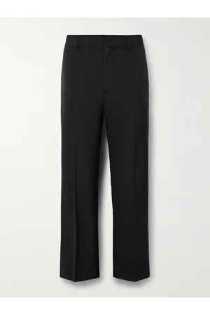 Acne Studios Pilos Slim-Fit Straight-Leg Crepe Trousers - Men - - IT 48