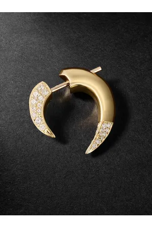 SHAUN LEANE Talon Fine 18-Karat Diamond Single Earring - Men