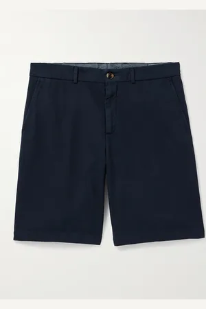 Brunello Cucinelli Straight-Leg Cotton-Twill Bermuda Shorts - Men - - IT 46
