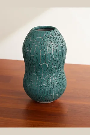 HOUSEPLANT Crackle Ceramic Vase - Men