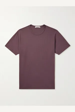 Mr P. Garment-Dyed Organic Cotton-Jersey T-Shirt - Men - - XS