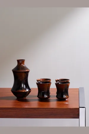 HOUSEPLANT Ceramic Sake Set - Men