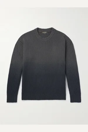 Loro Piana Yugen Dégradé Ribbed Cashmere Sweater - Men - - IT 48