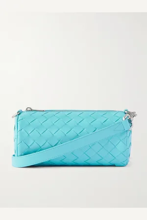 Bottega Veneta Intrecciato Barrel Leather Pouch - Men