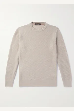 Loro Piana City Birdseye Baby Cashmere Sweater - Men - - IT 56