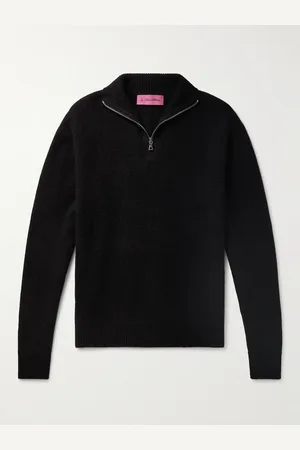 THE ELDER STATESMAN Cashmere Half-Zip Sweater - Men - - S