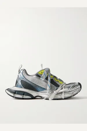 Balenciaga 3XL Distressed Mesh and Rubber Sneakers - Men - - EU 39