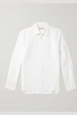 Orlebar Brown Justin Linen Shirt - Men - - S