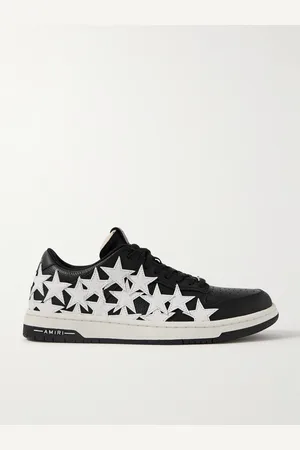 AMIRI Stars Low Appliquéd Leather Sneakers - Men - - EU 41